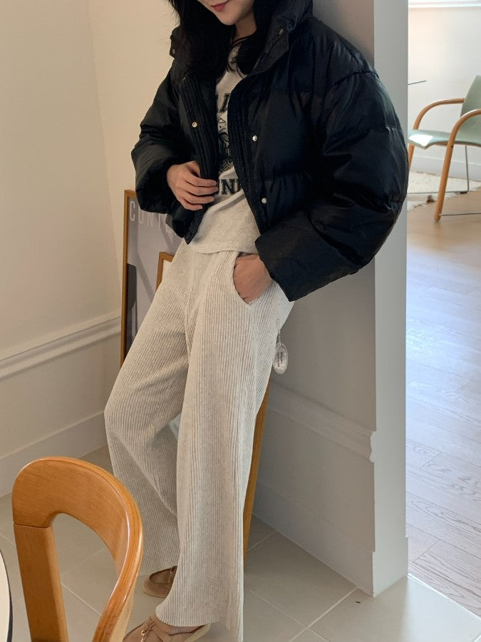 Velour Rib Candy Pants