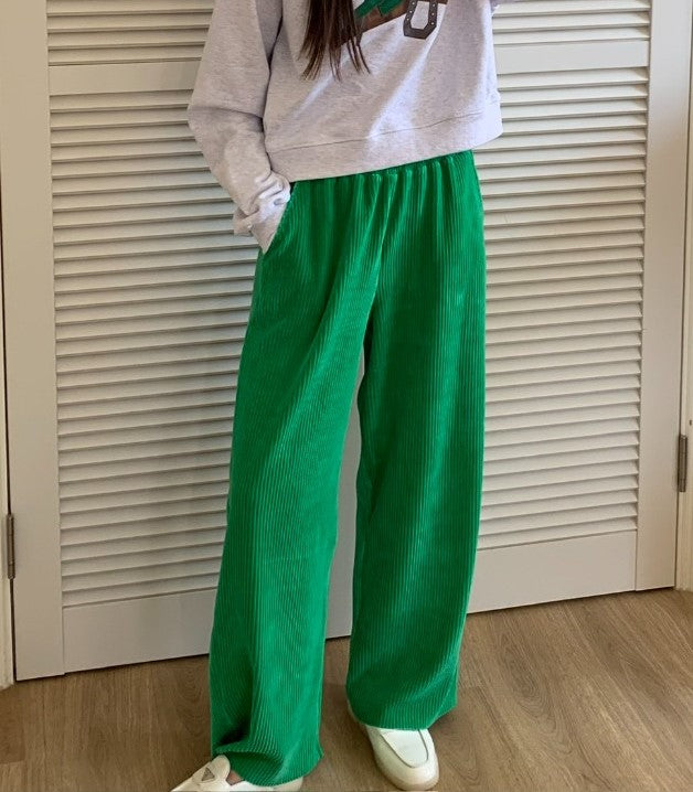 Velour Rib Candy Pants