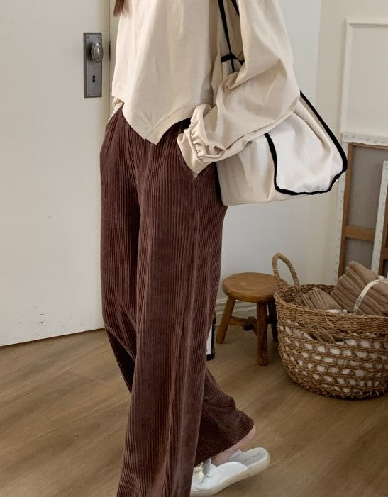 Velour Rib Candy Pants