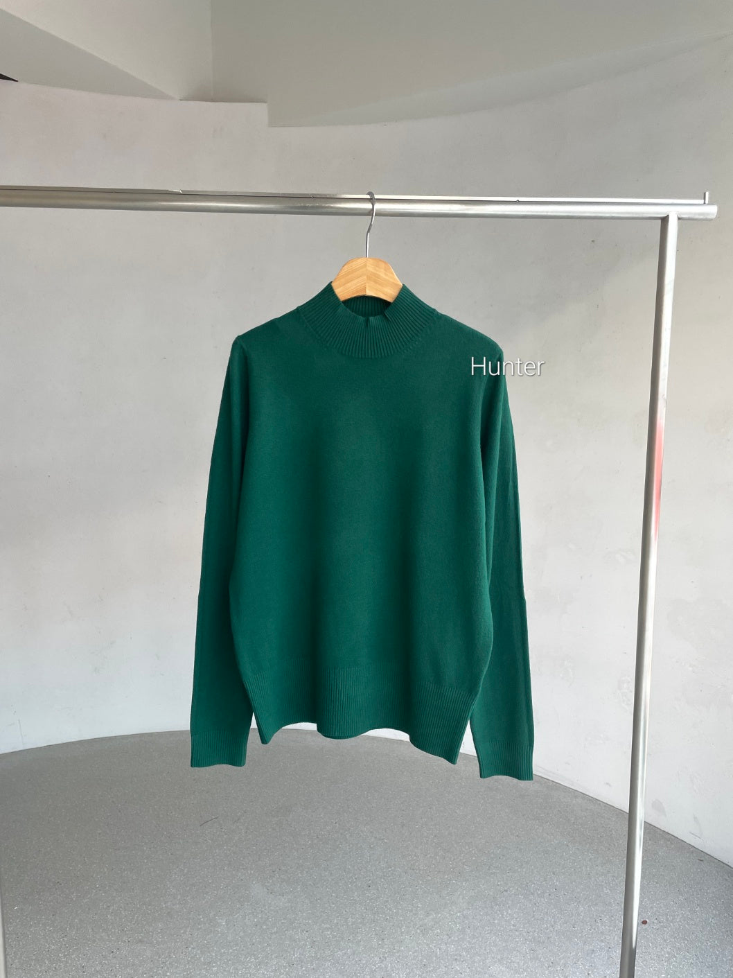 Daily Mock Neck Long SL Top