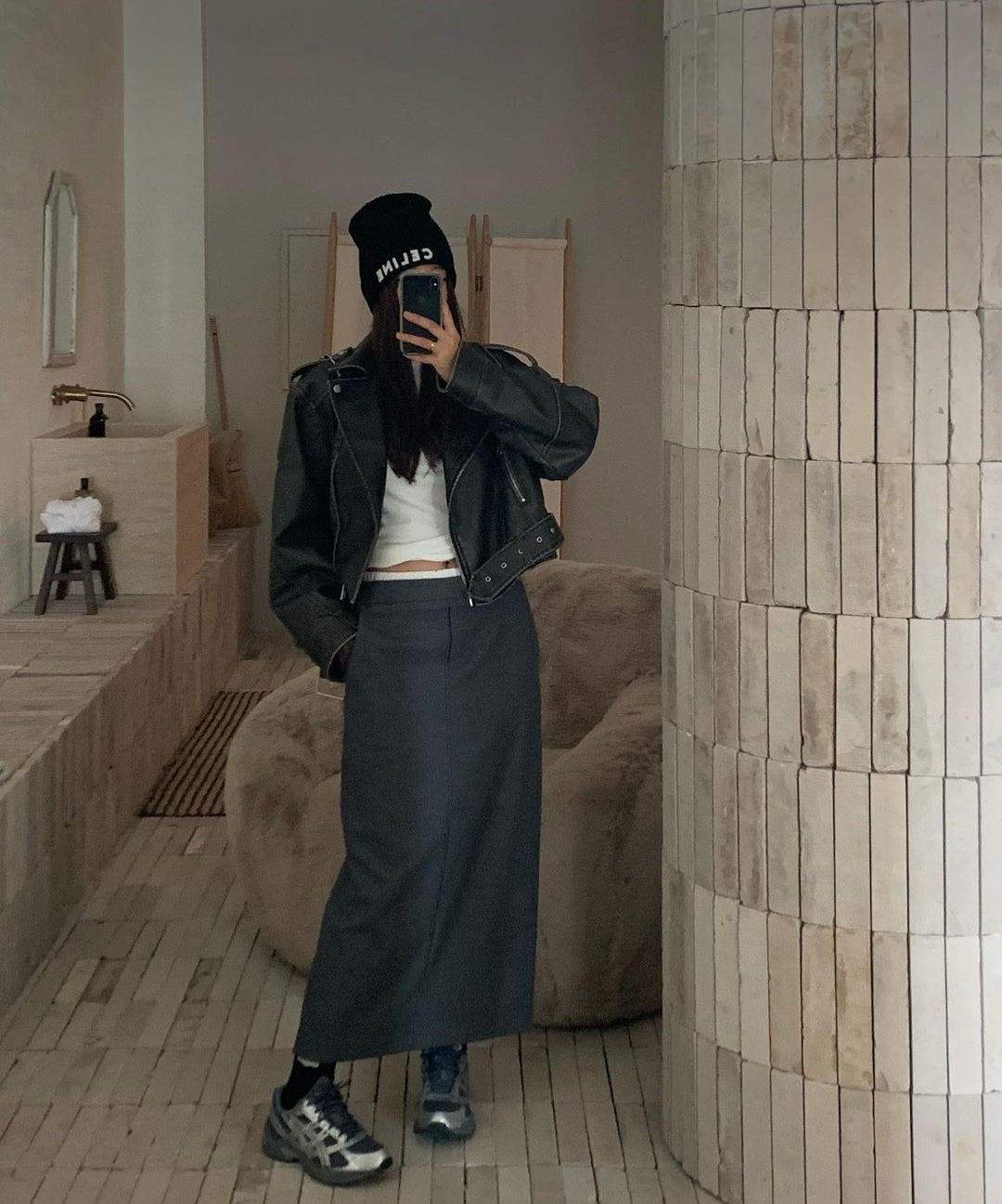 Faye Long Skirt