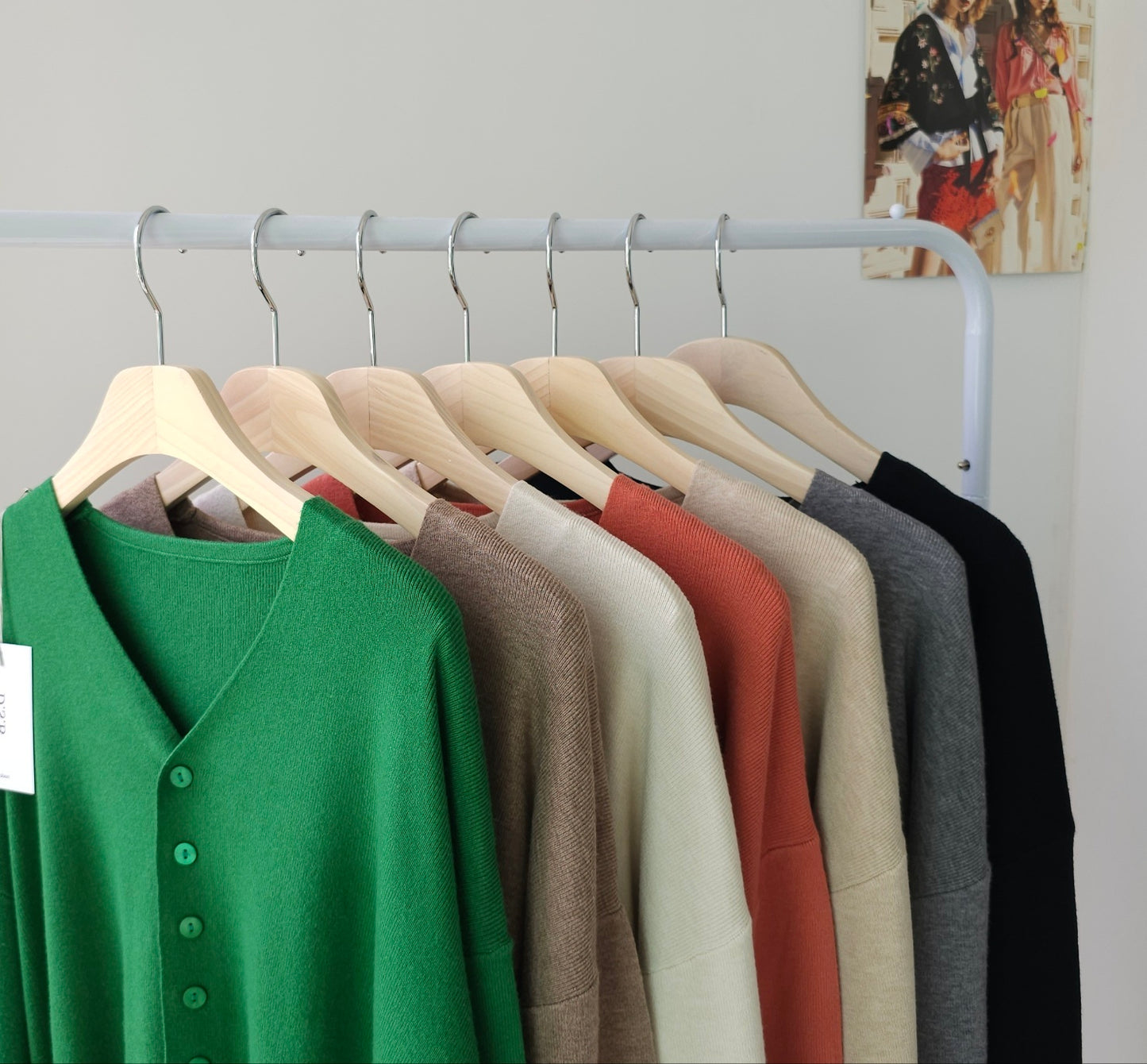 Spring Soft Knit Cardigan