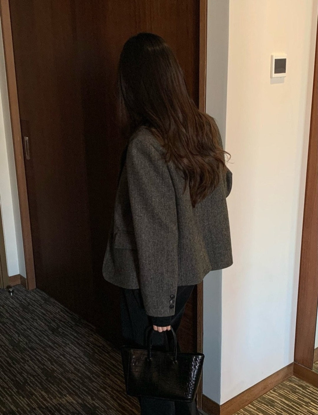 Clara Herringbone Jacket