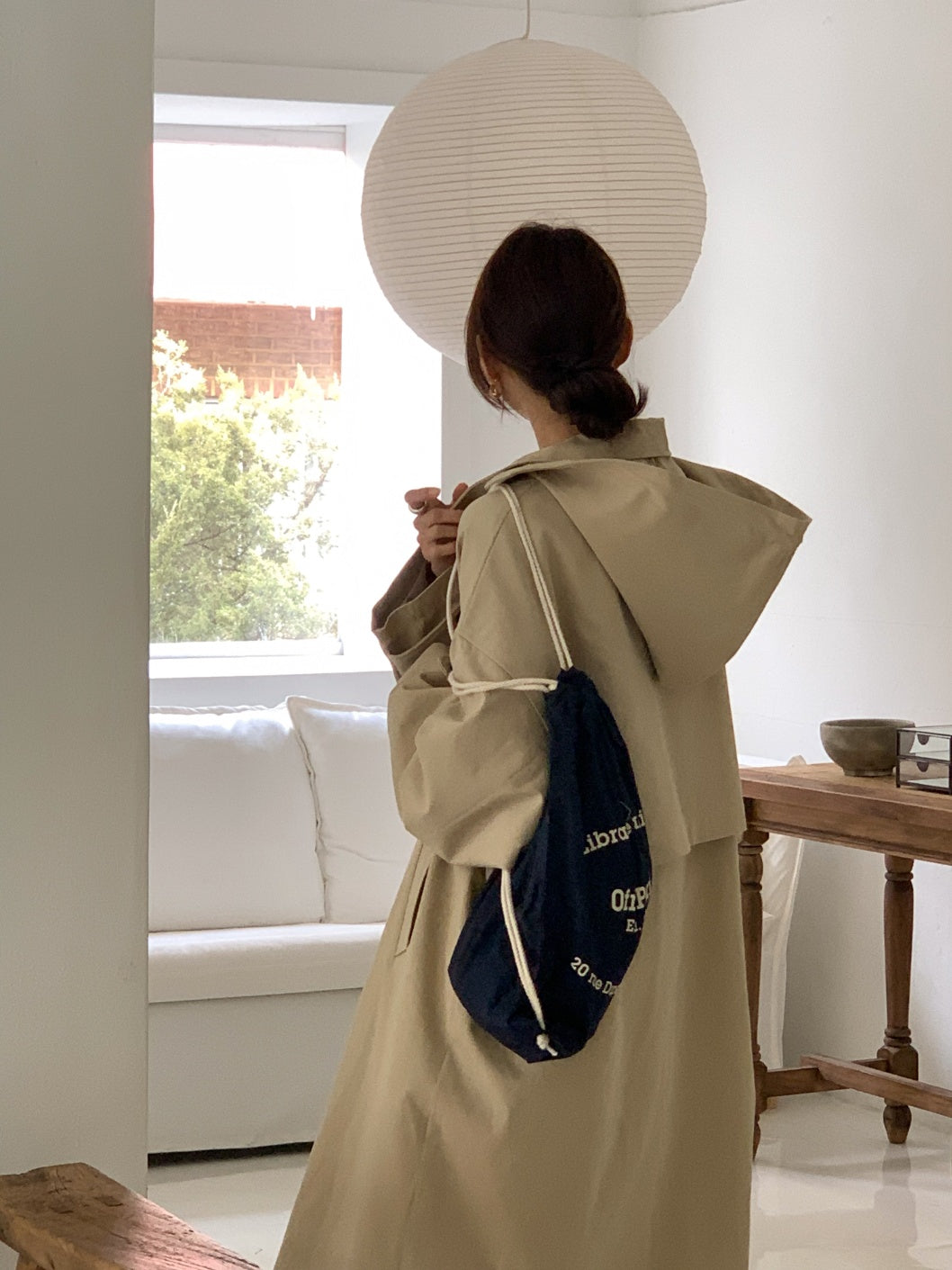 Bailey Oversized Long Trench Coat