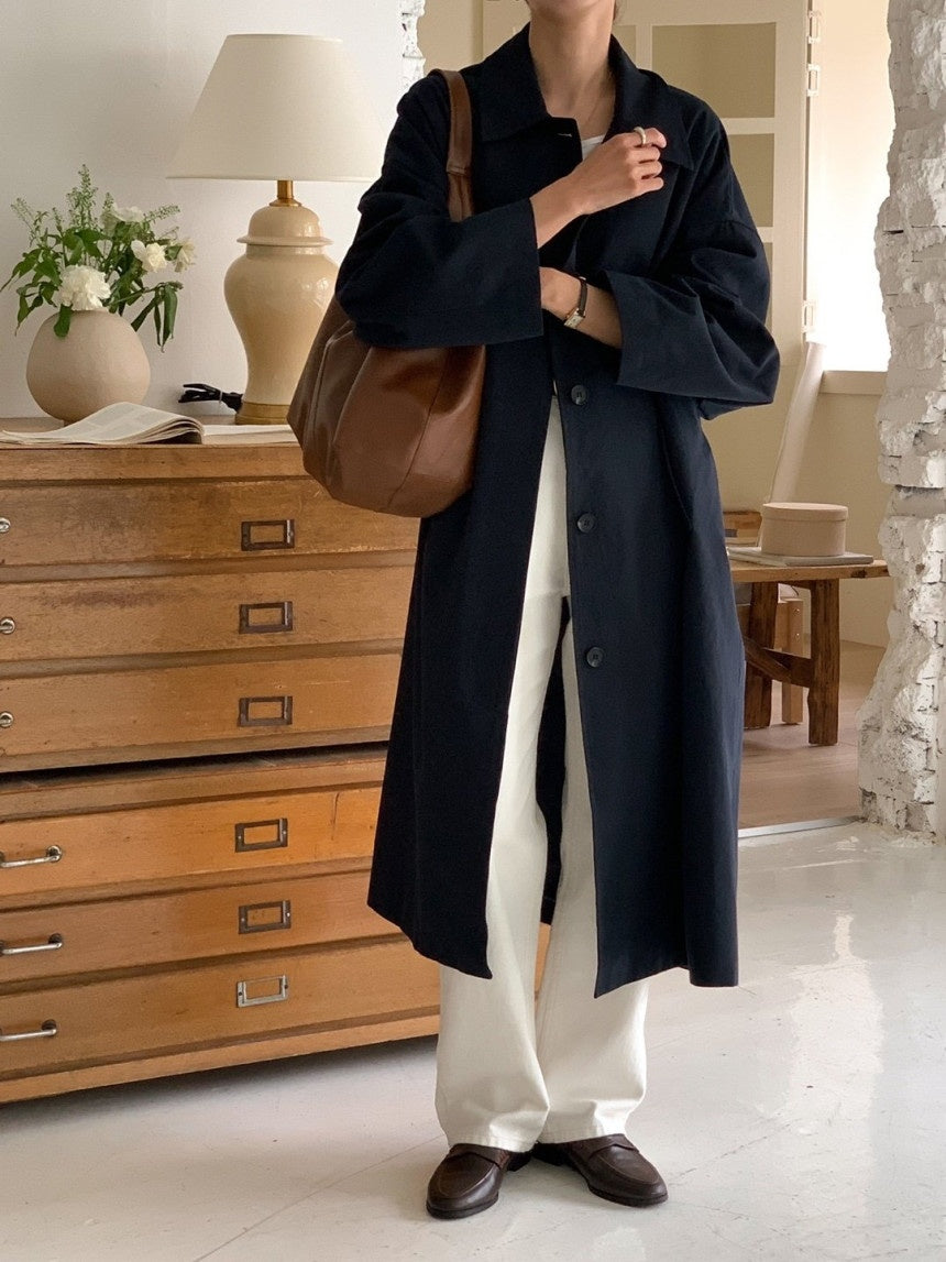 Bailey Oversized Long Trench Coat