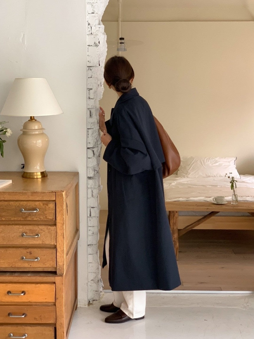 Bailey Oversized Long Trench Coat