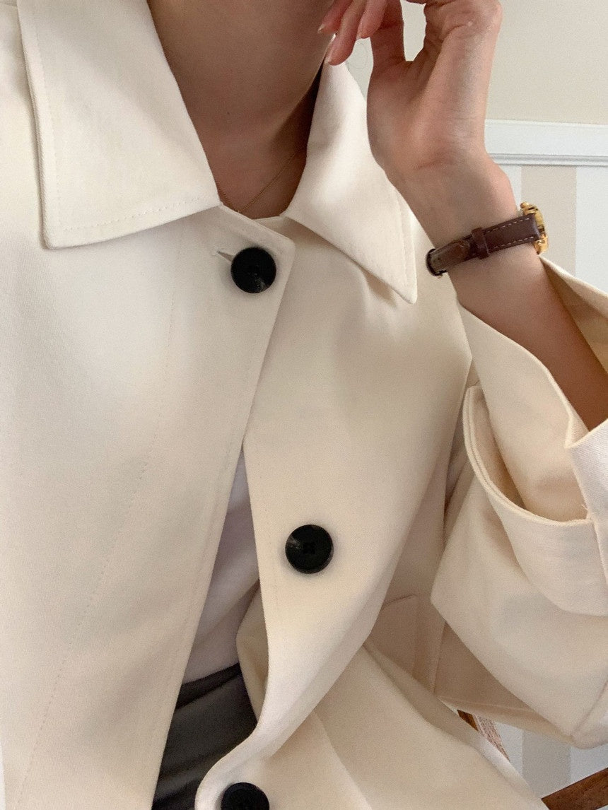 Bailey Oversized Long Trench Coat