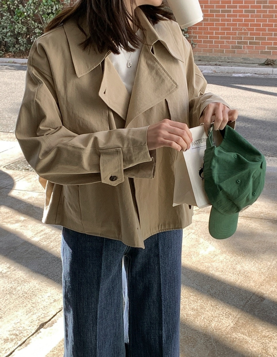 Short Trench Jacket