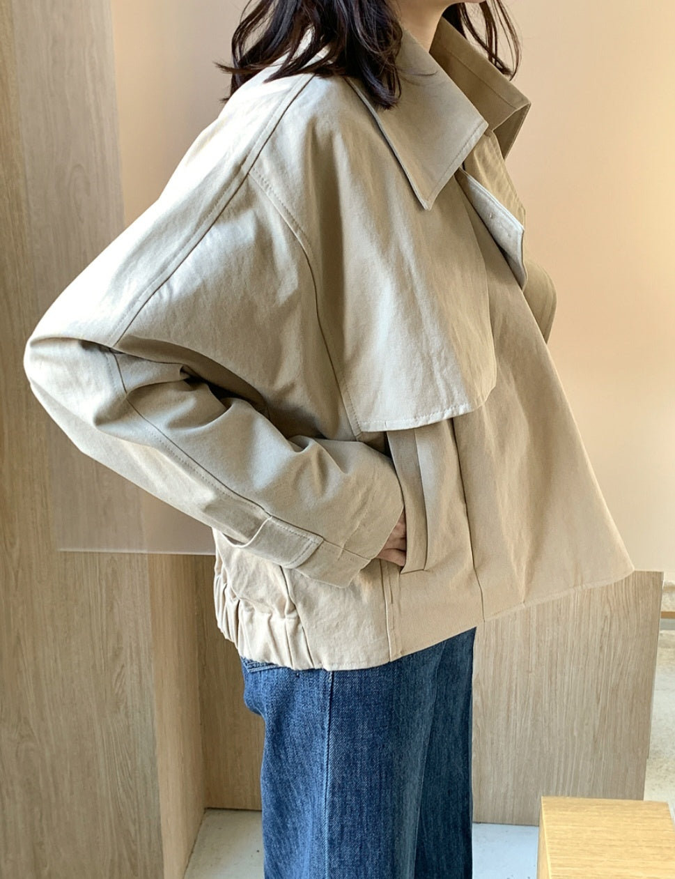 Short Trench Jacket