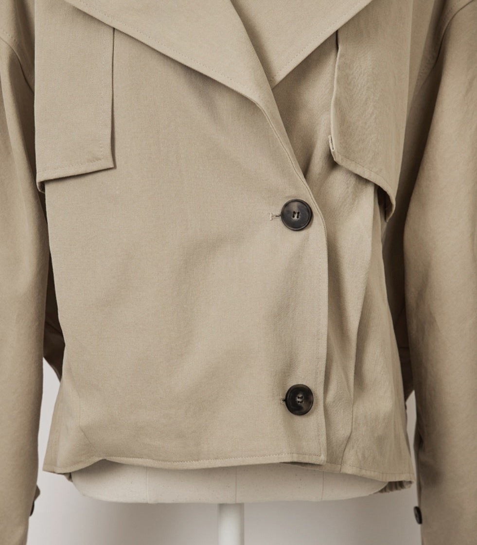 Short Trench Jacket