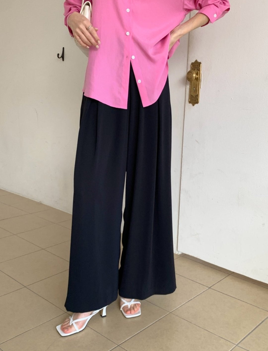 Diana Wide Banding Slacks