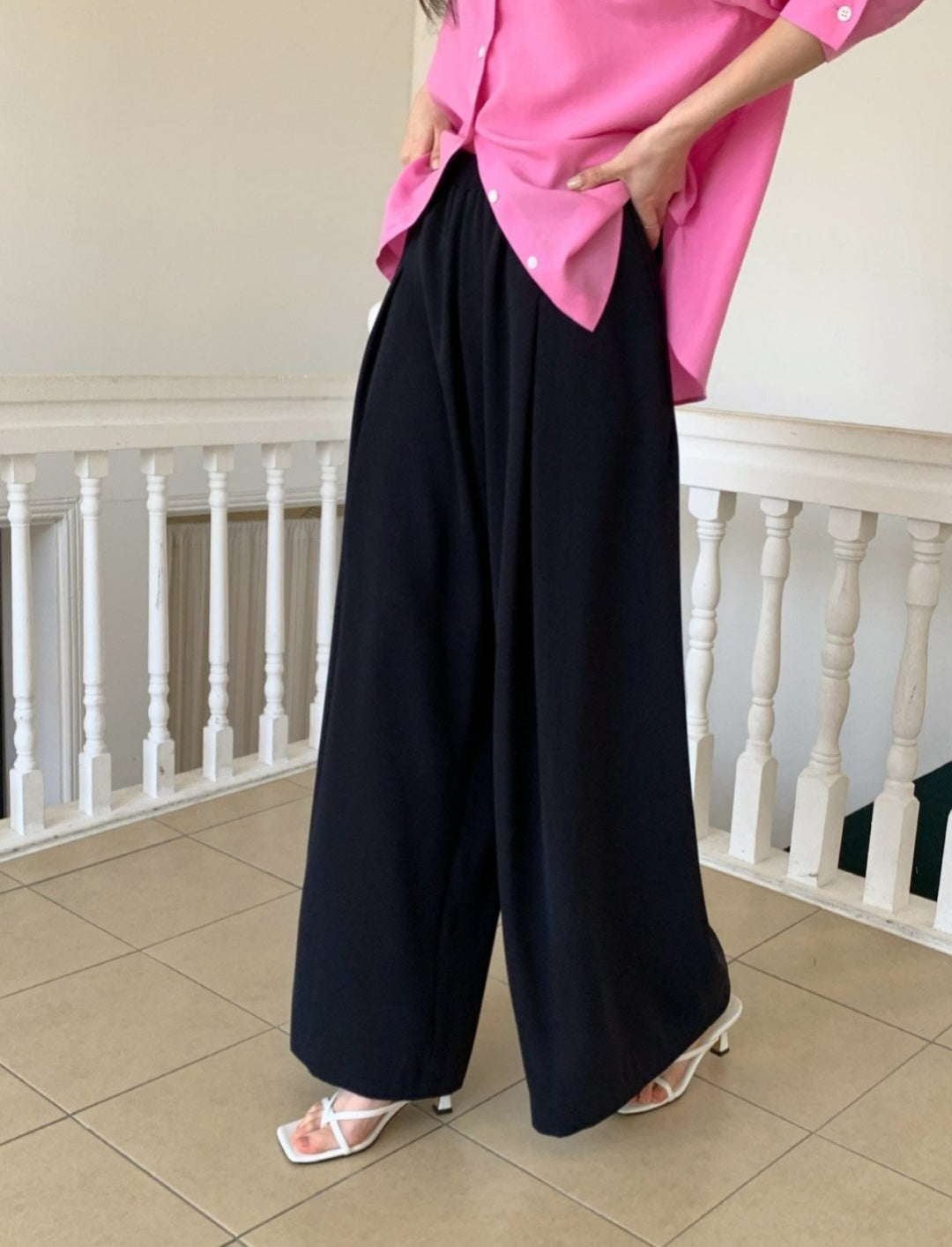 Diana Wide Banding Slacks