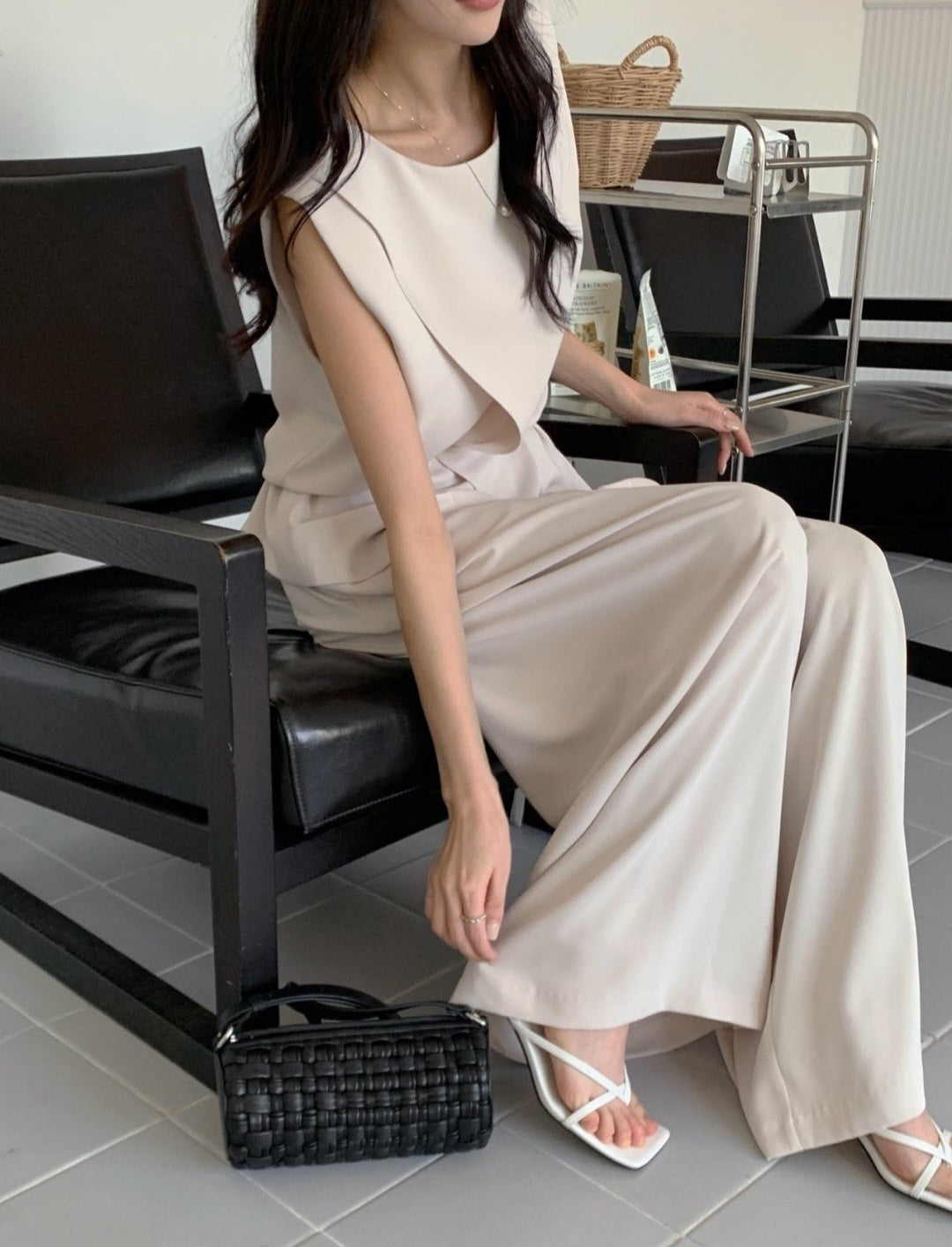 Diana Wide Banding Slacks