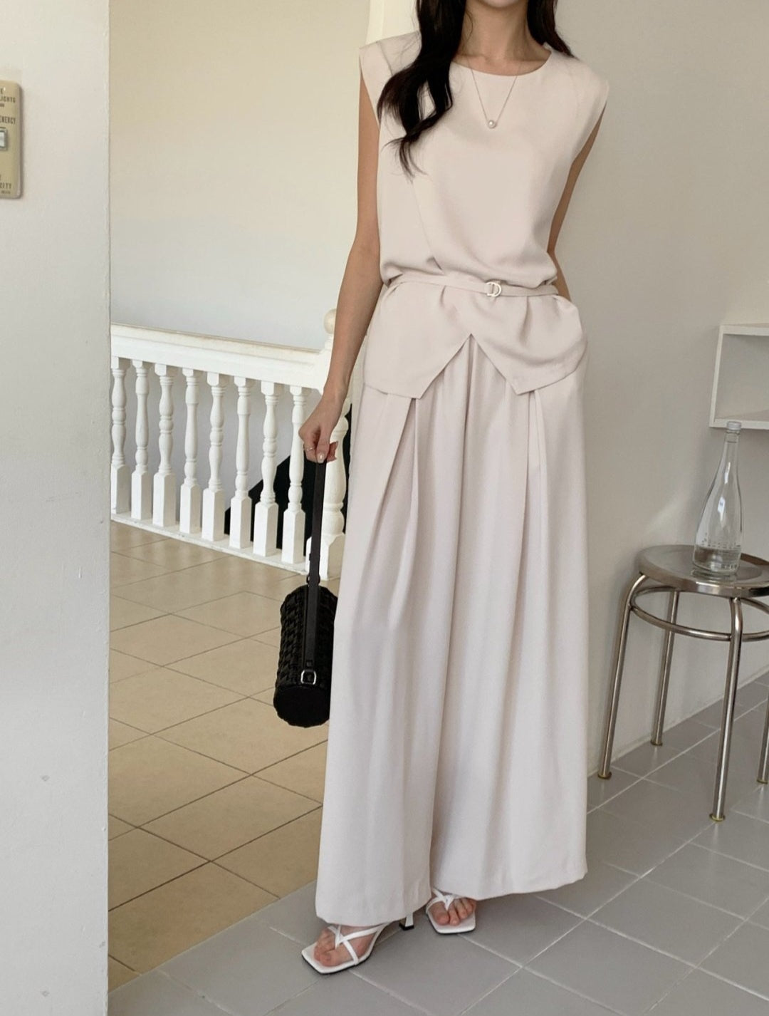 Diana Wide Banding Slacks