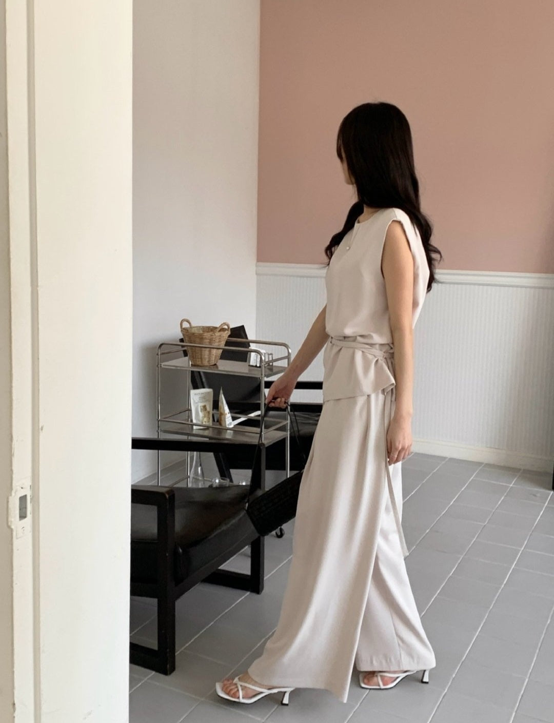 Diana Wide Banding Slacks