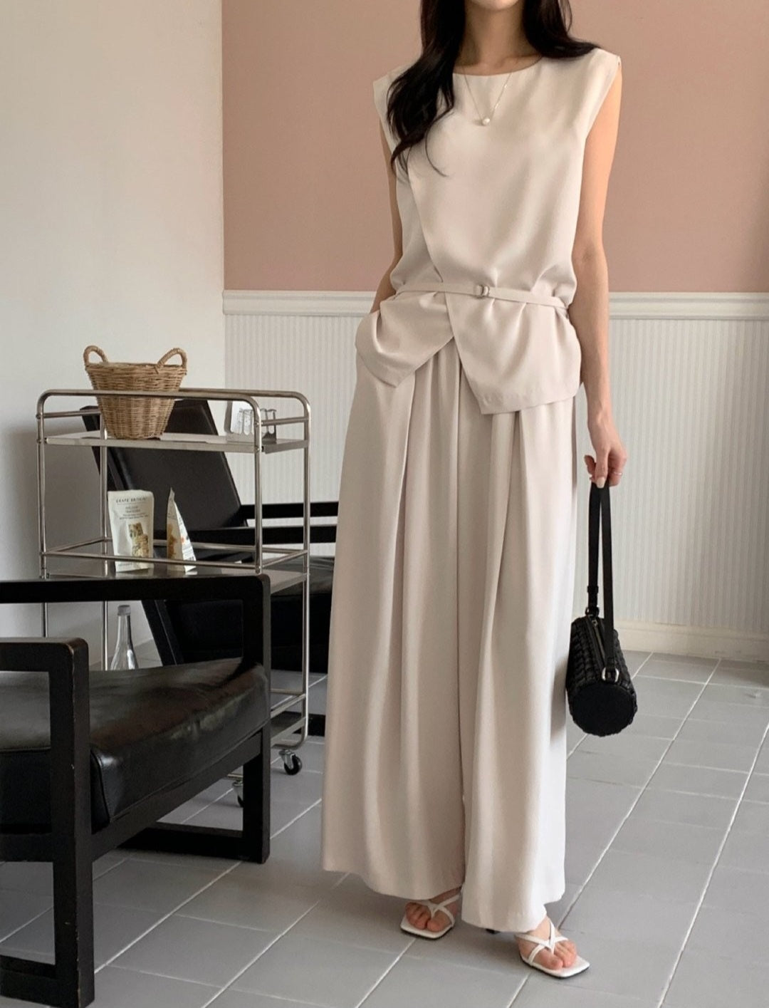 Diana Wide Banding Slacks