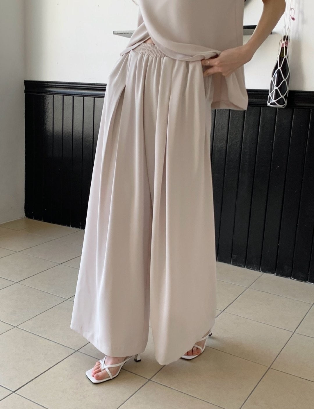 Diana Wide Banding Slacks