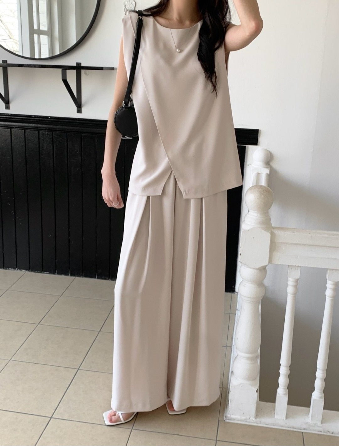 Diana Wide Banding Slacks