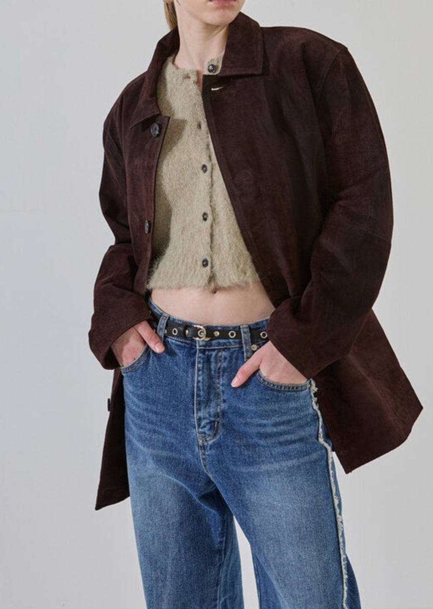 Classic Real Suede Jacket