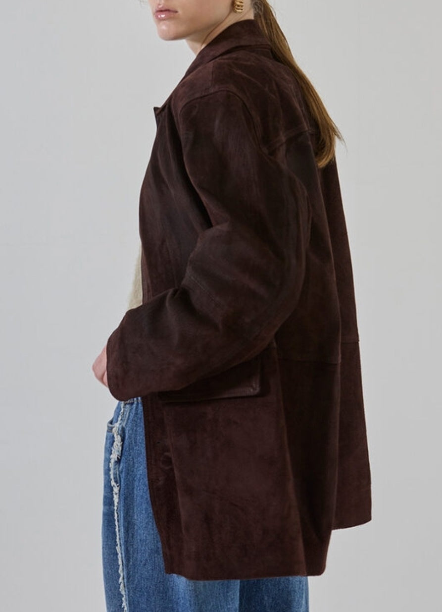 Classic Real Suede Jacket