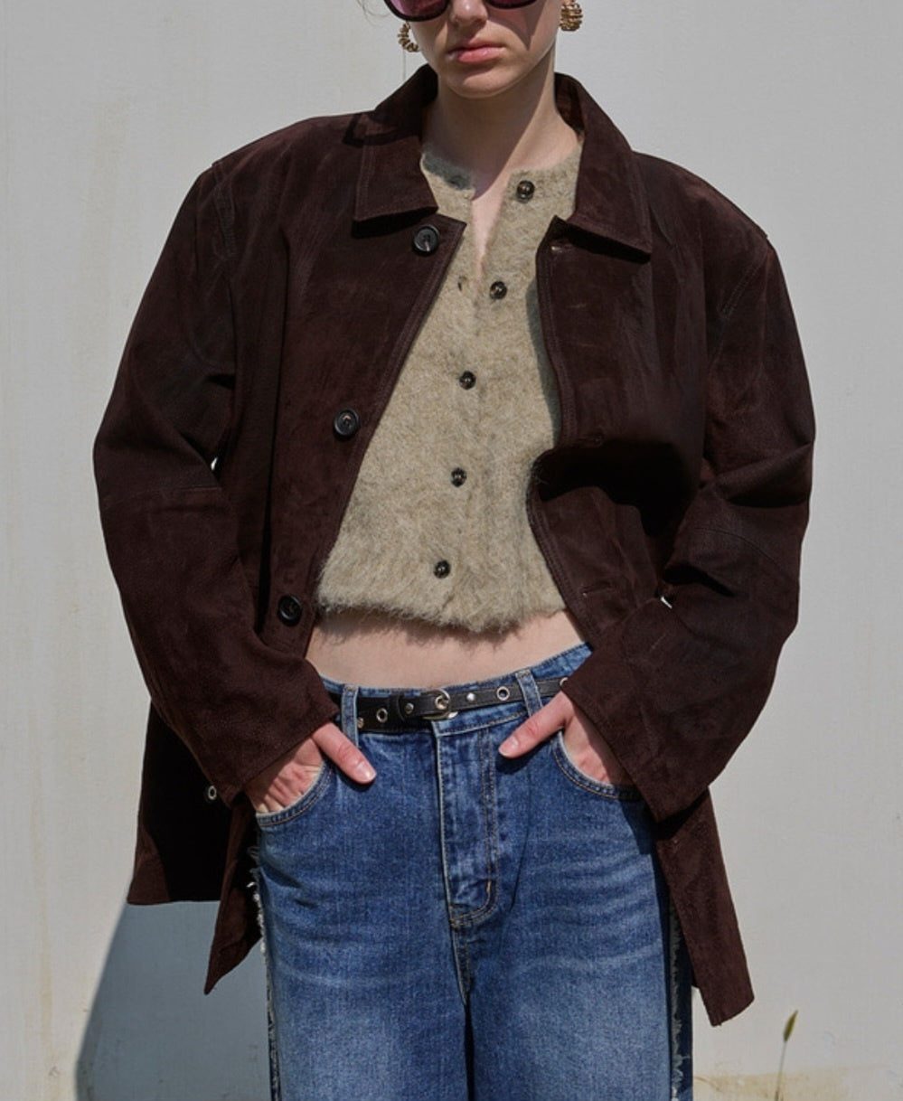 Classic Real Suede Jacket