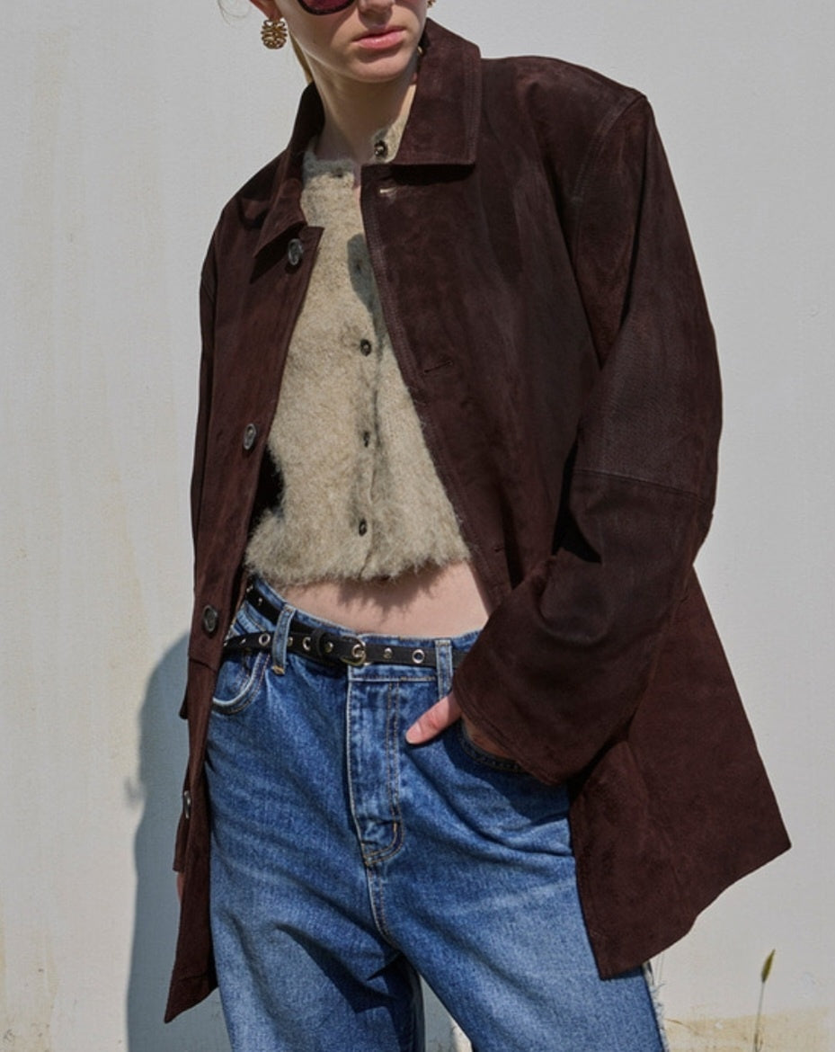 Classic Real Suede Jacket