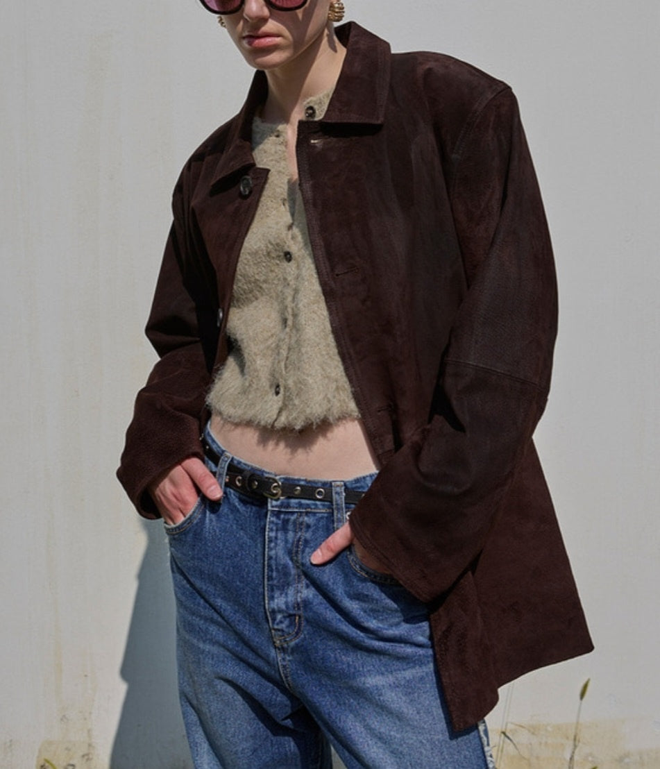 Classic Real Suede Jacket
