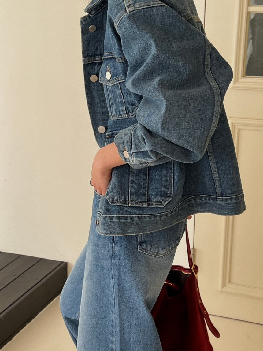 Denim Utility Jacket