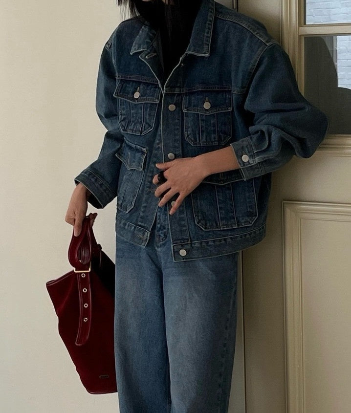 Denim Utility Jacket