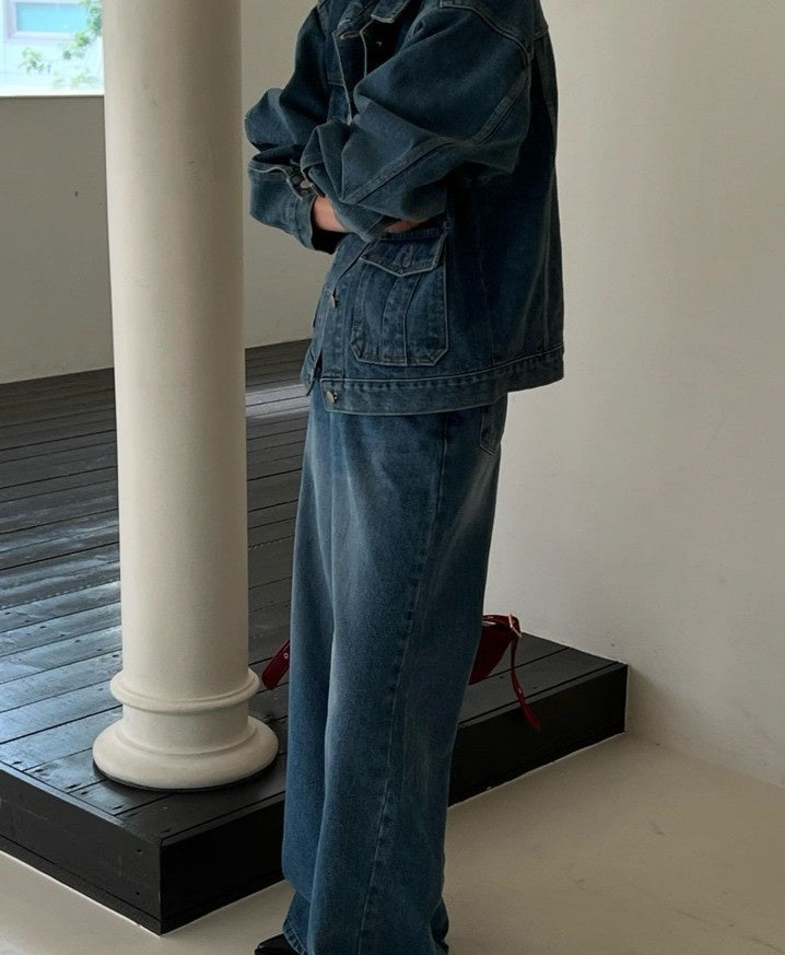 Denim Utility Jacket
