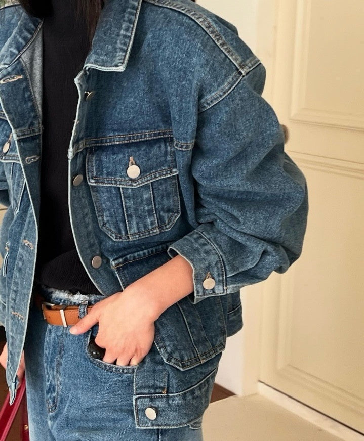 Denim Utility Jacket