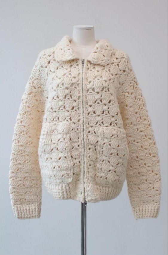 Florence Handmade Wool Cardigan
