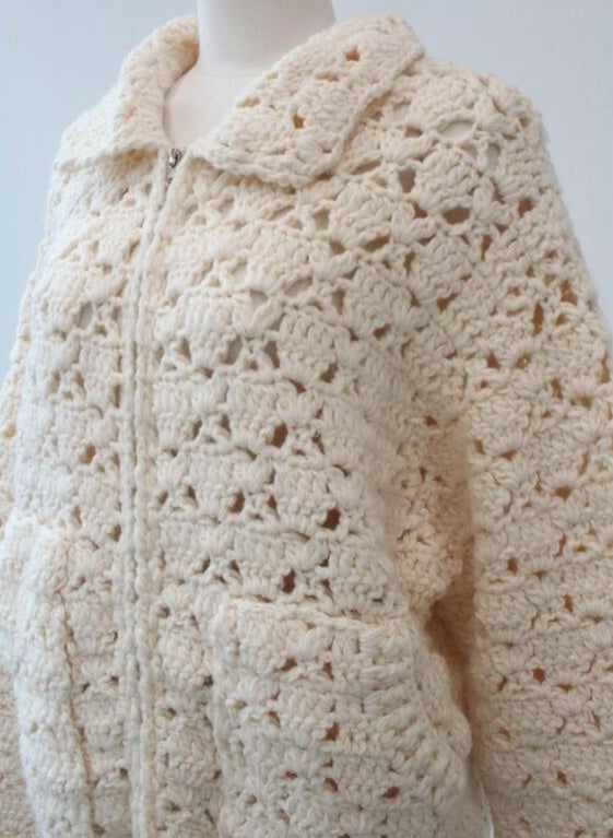 Florence Handmade Wool Cardigan