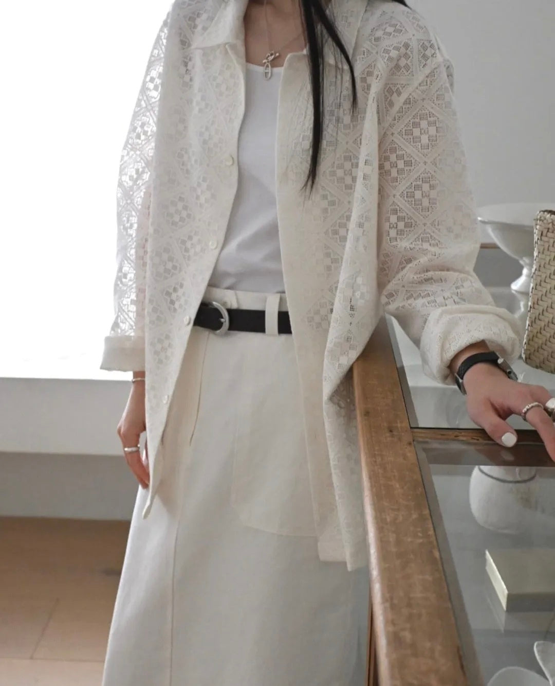 Tile Lace Shirt