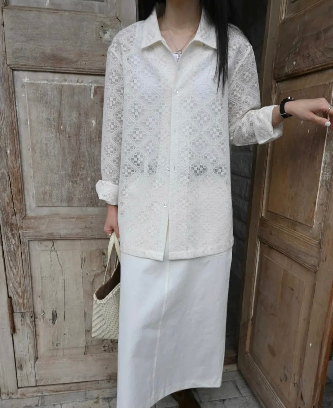 Tile Lace Shirt