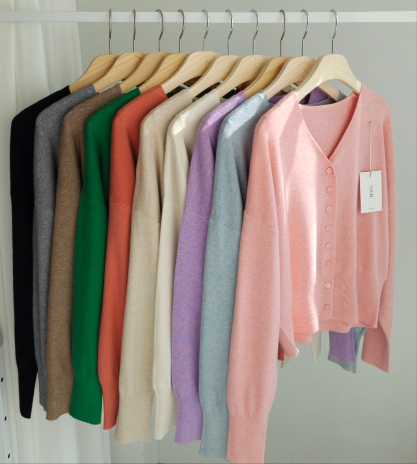 Spring Soft Knit Cardigan
