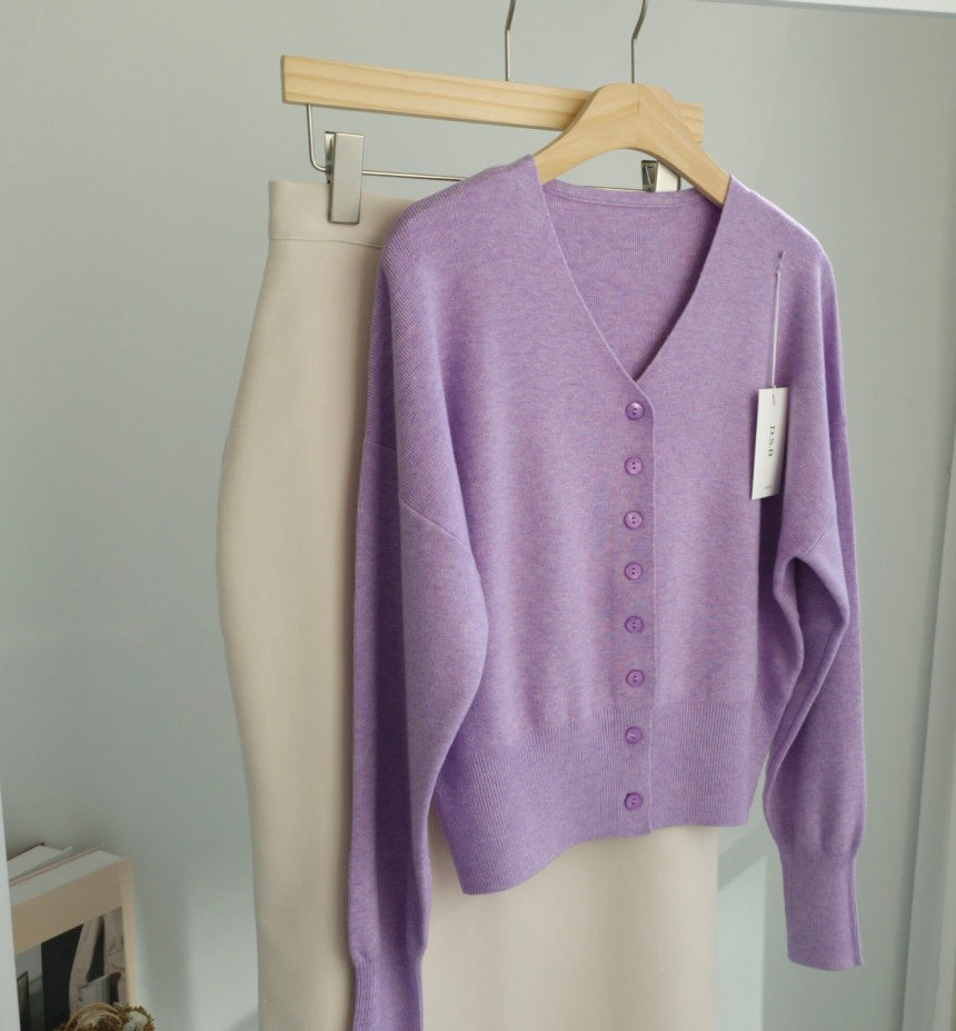 Spring Soft Knit Cardigan