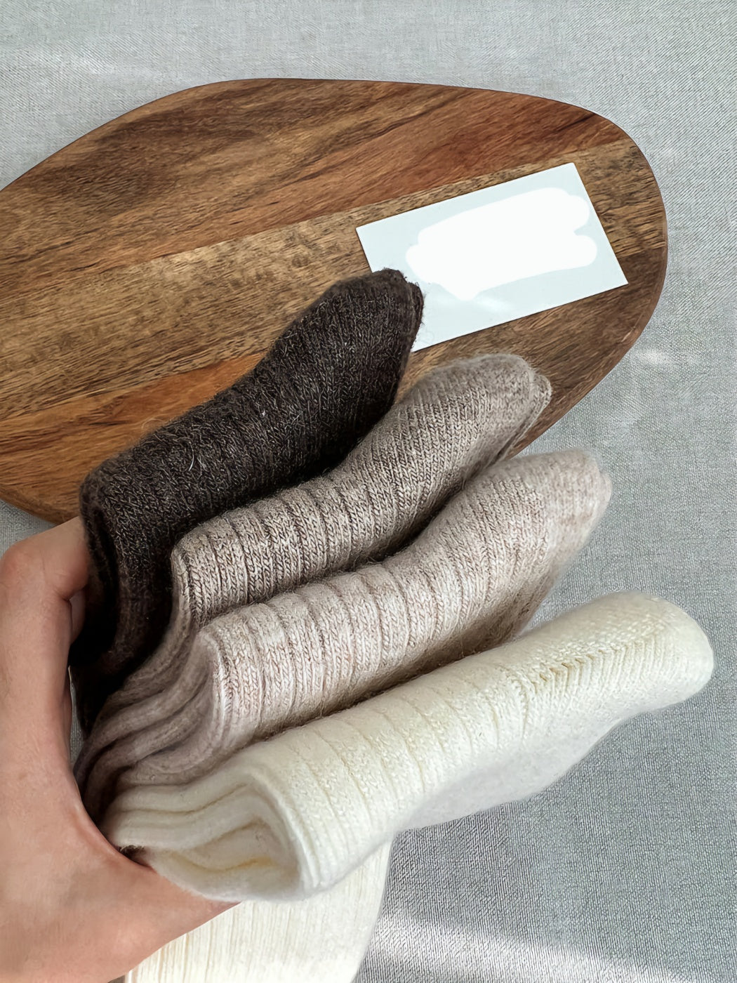 Vivid Cashmere Wool Blend Soft Socks