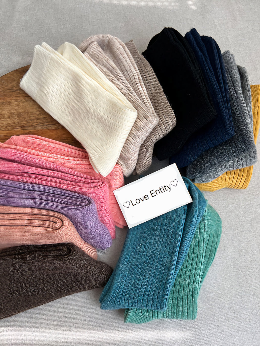 Vivid Cashmere Wool Blend Soft Socks