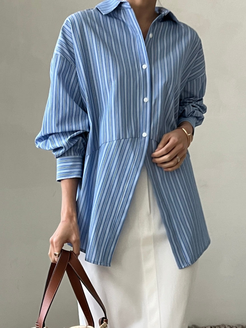 Stripe Slit Shirt
