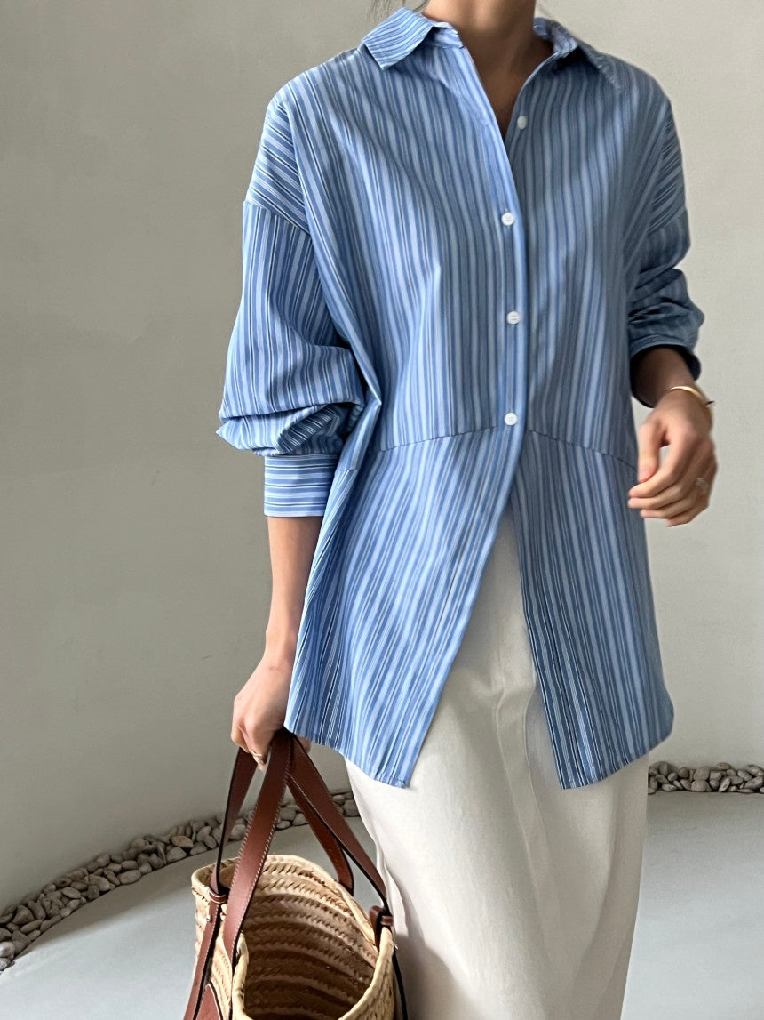 Stripe Slit Shirt