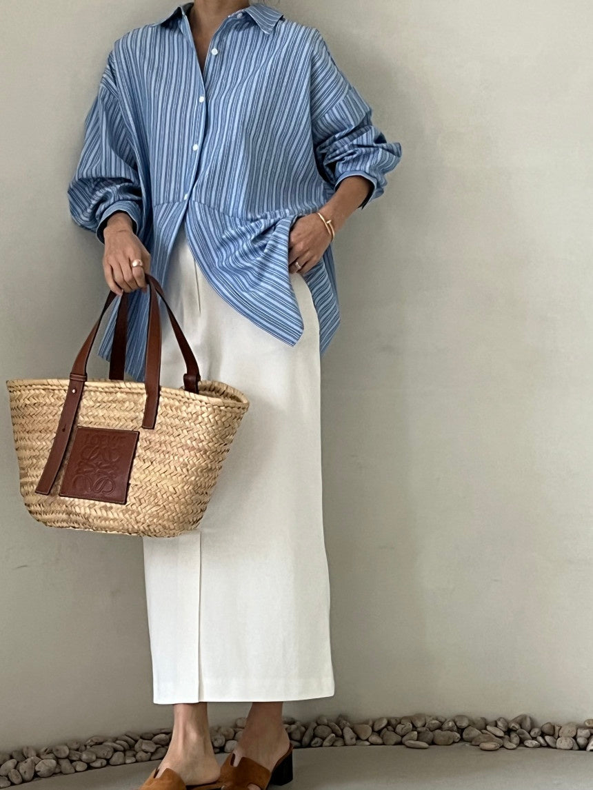 Stripe Slit Shirt