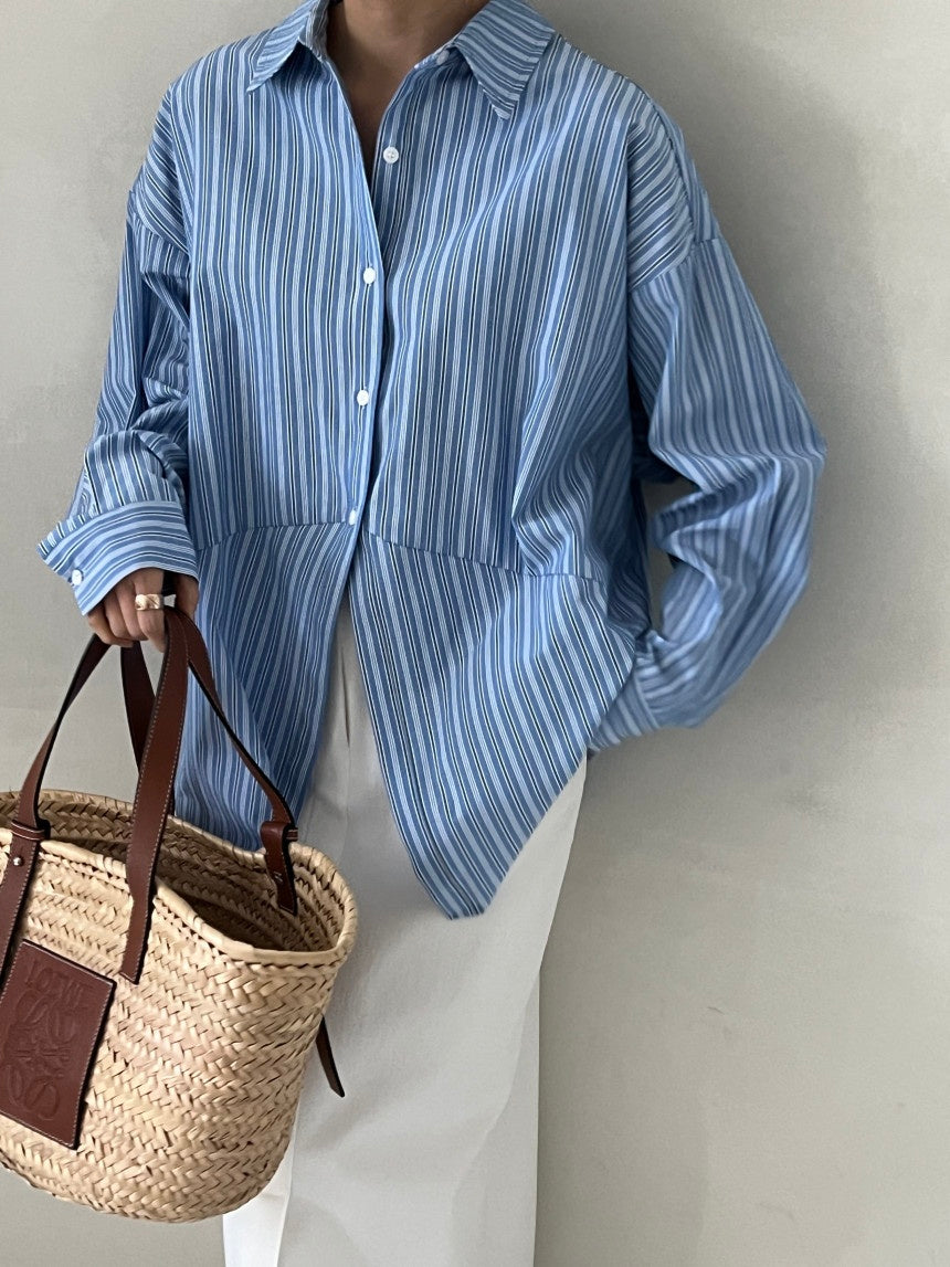 Stripe Slit Shirt