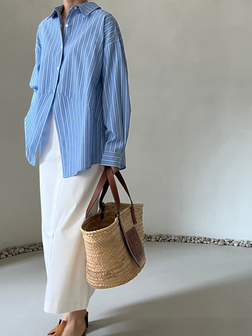 Stripe Slit Shirt
