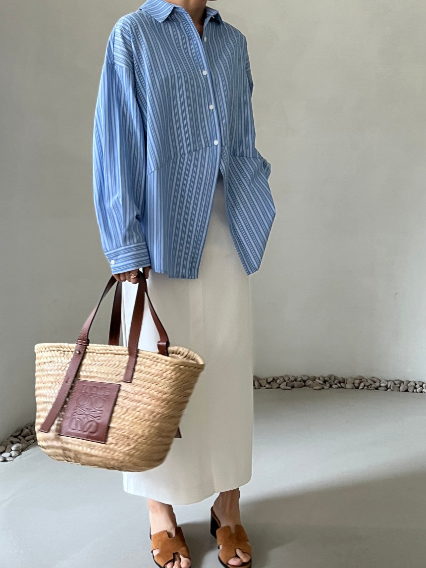 Stripe Slit Shirt