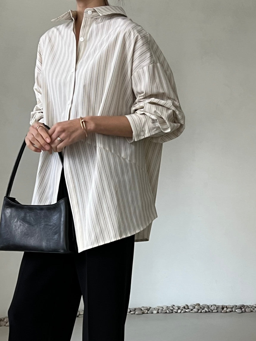 Stripe Slit Shirt