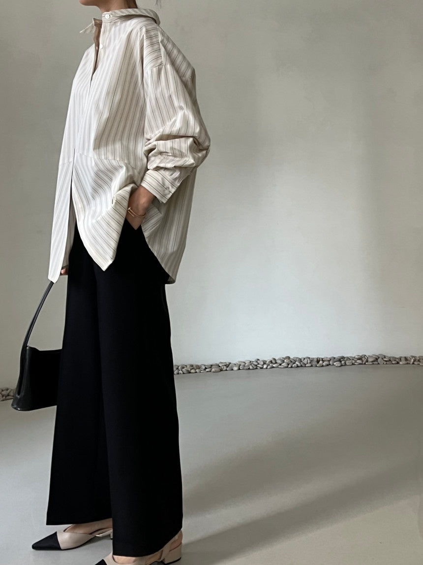 Stripe Slit Shirt