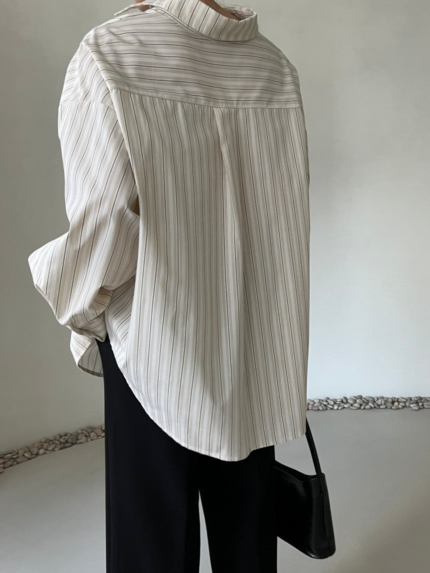 Stripe Slit Shirt