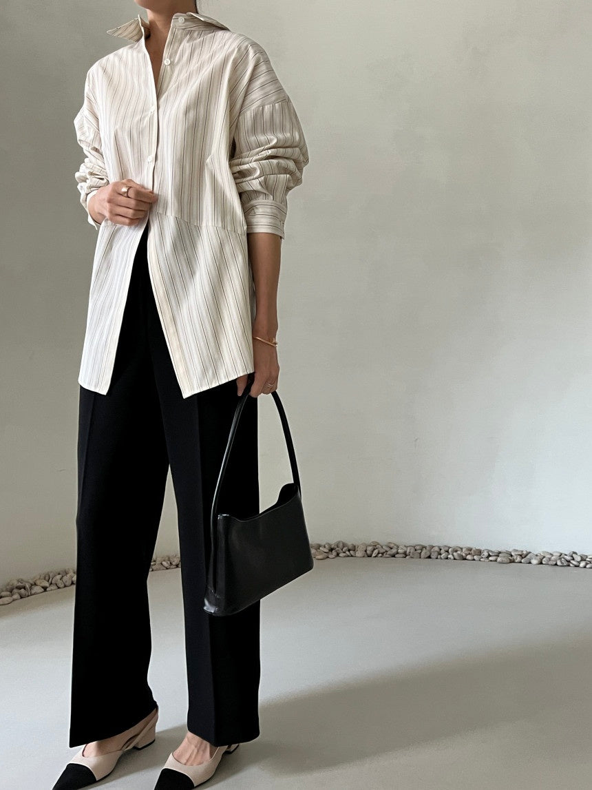 Stripe Slit Shirt