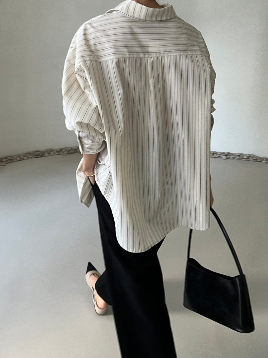 Stripe Slit Shirt
